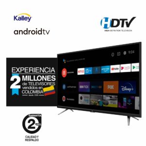 TV KALLEY 32 Pulgadas 81 cm ATV32HD HD LED Smart TV Andro